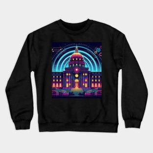 80s retro The institute Crewneck Sweatshirt